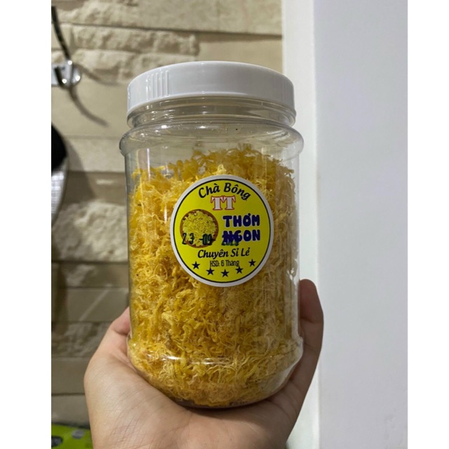 HỦ 100G CHÀ BÔNG THỊT HEO