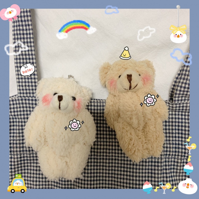 Móc Khóa Hình Gấu Teddy Đáng Yêu