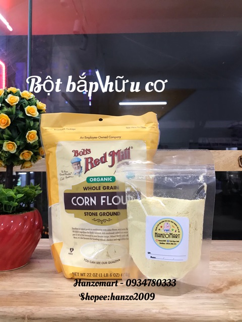 Bột bắp hữu cơ Bob's Red Mill cho bé 100gr