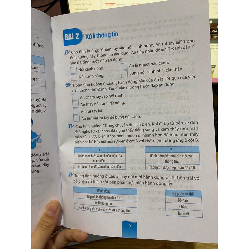 Sách - Vở bài tập Tin học 3 ( Kết nối tri thức )+ Bán kèm 1 quyển Bé tập tô màu