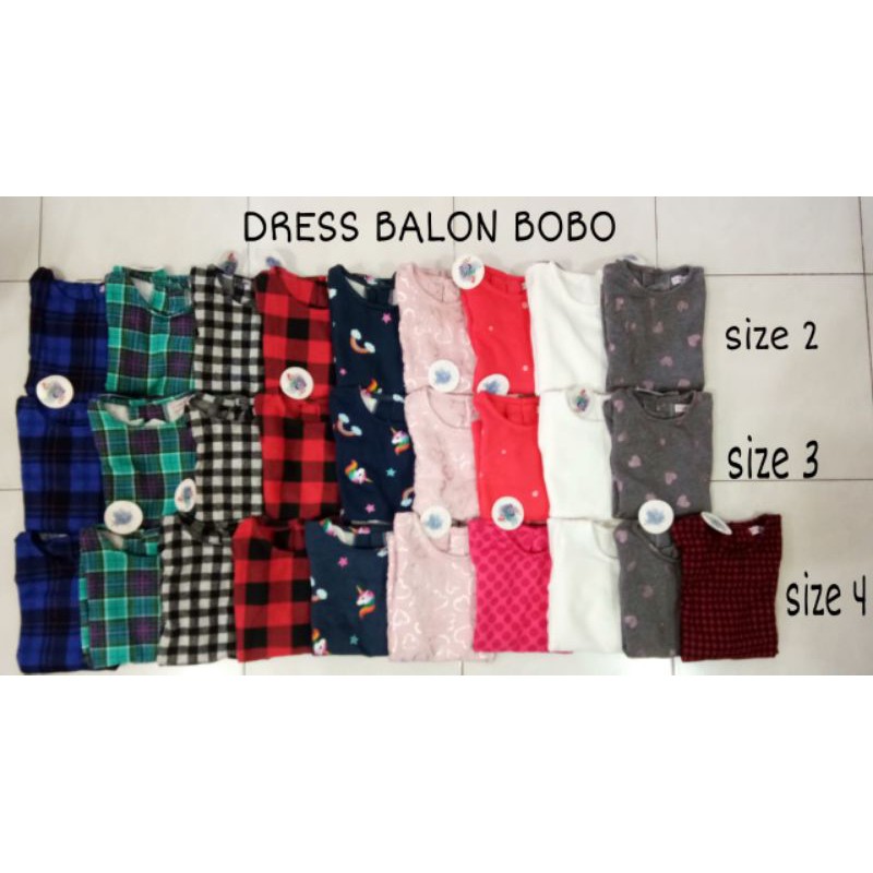 Set 30 Bong Bóng Bobo Mặc Đầm Cho Bé 1-4 Tuổi