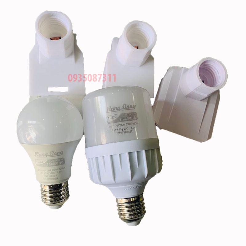 Đế Chuyển Pin Máy Khoan Thành Đèn Led Di Động Dùng Chân Pin Các Dòng Máy