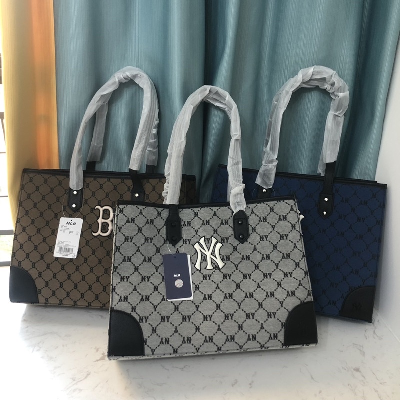 túi xách nữ TOTE M.L.B MONOGRAM sz 39cm hàng loại 1