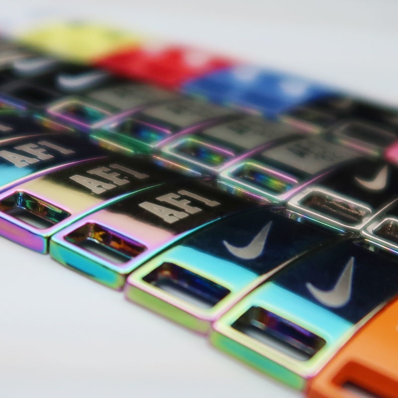 Máy Bay Không Quân Af1 Air Force No. 1 aj1 1 Cặp Khóa Dây Giày Kim Loại AF1