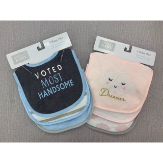 Set 3 yếm ăn dặm bé gái