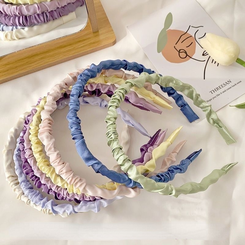 Cài tóc satin thiết kế dễ thương thời trang cho nữ R91