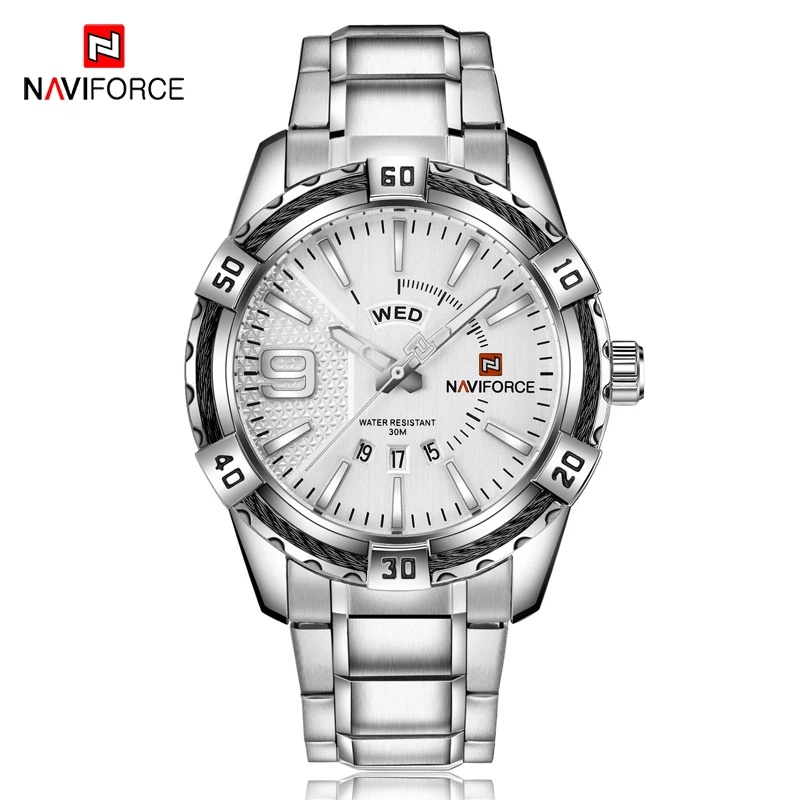Đồng Hồ Quartz NAVIFORCE 9117S Chống Thấm Nước