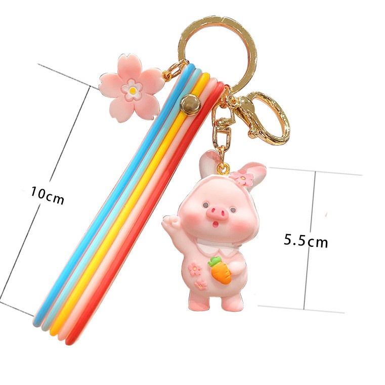 [GIÁ SIÊU SỐC]Móc Khóa Lợn Hồng Cute Chất lượng tốt, bền, đẹp