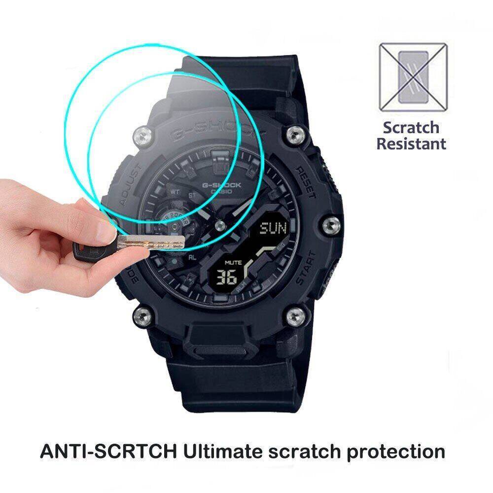 Set 2 Kính Cường Lực Cao Cấp Cho Casio G-SHOCK GA-2200 GA-900AS GA-900AG GA-2100THB GA-2100TH GA-2100THS GA-2100 GA-200Gz