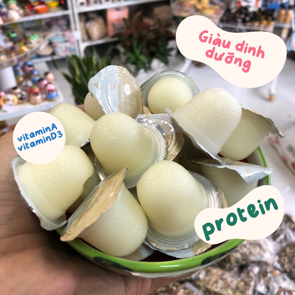 Đồ ăn cho hamster PUDDING SỮA DÊ, thạch sữa ngon cho thú cưng