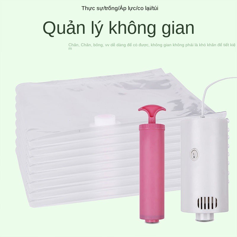 túi nén chân không đựng quần áo chăn bông hành lý sinh viên ký túc xá vali tổ chức