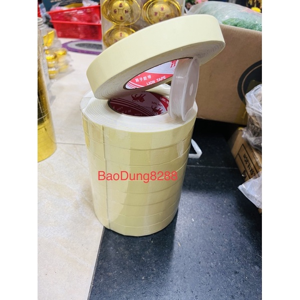 Băng keo xốp 2 mặt 2,4cm