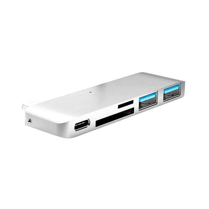 Cổng chuyển HyperDrive USB Type-C 5-in-1 Hub Charging - Chính hãng