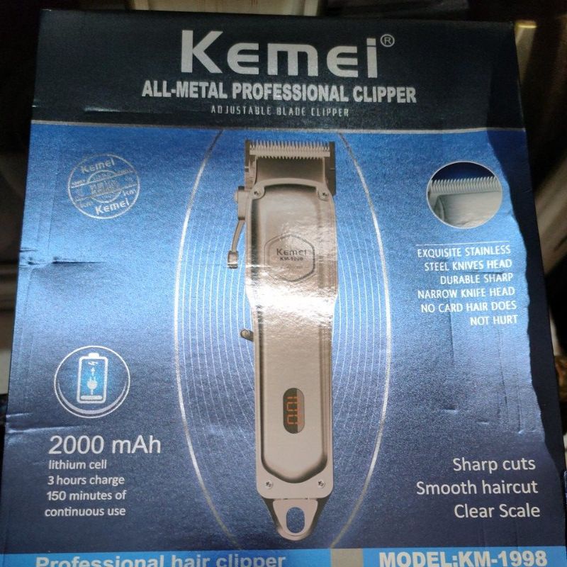 sản phẩm Tông đơ sạc pin kEIMEI 1998