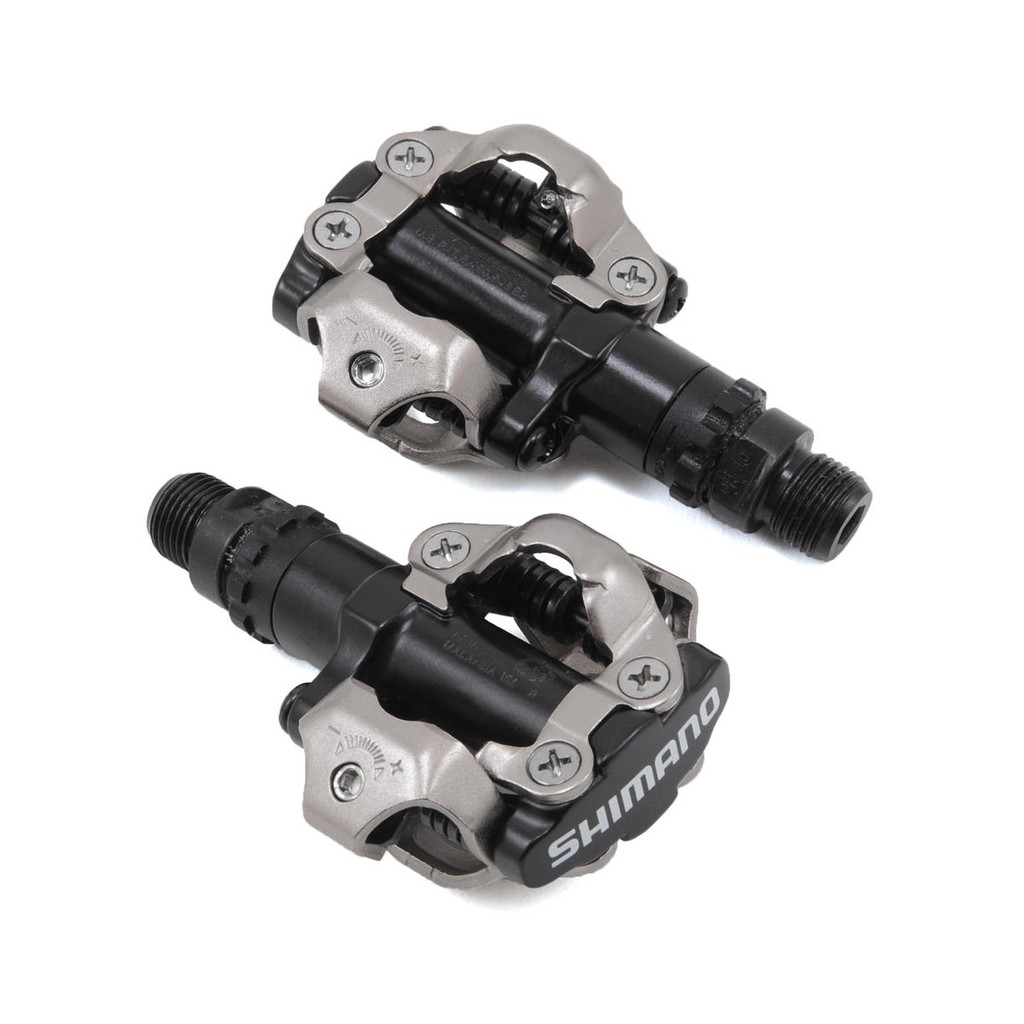 Pedal can xe đạp Shimano PD-M520 / M540 Fullbox kèm cleat
