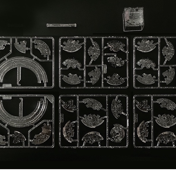 Bộ lắp ráp đồ chơi xếp hình hành tinh vũ trụ Tinh Thể Hành Tinh Sao Thổ DIY 3D