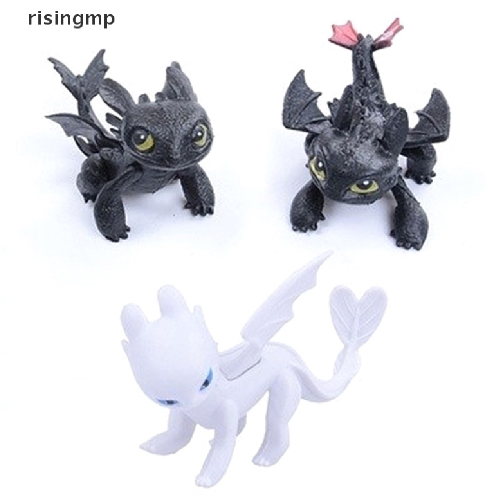 [risingmp] Mô Hình Búp Bê Gia Đình Rồng Fury Trong Phim No Teethless Night Fury ♨Trên đó