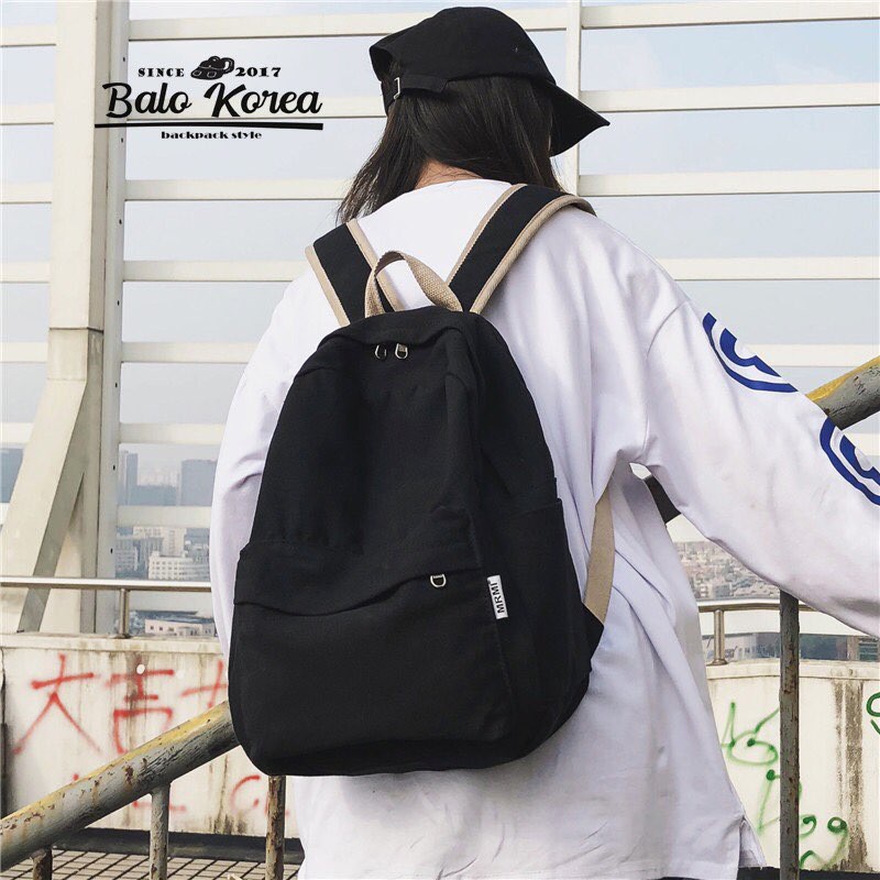 Balo Ulzzang basic canvas N28