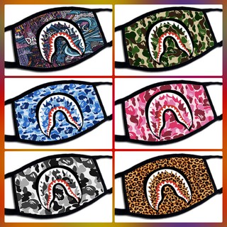 Khẩu trang thời trang hàng hiệu💥 BAPE 💥 Thiết kế 2020 ✨ ✨