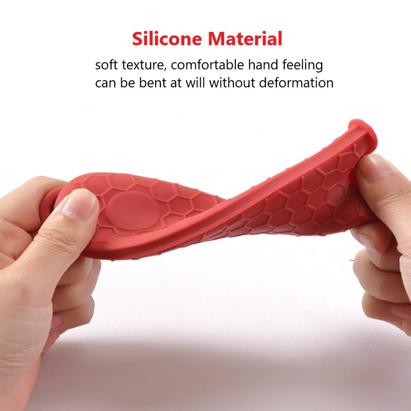 Vỏ Bọc Tay Cầm Nắp Nồi Bằng Silicone Chống Trượt Chống Bỏng Tiện Dụng