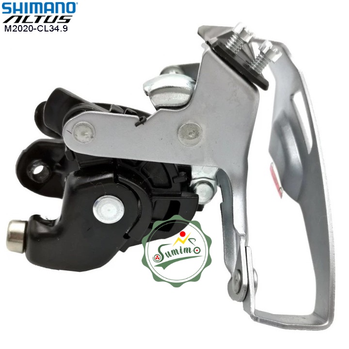 Sang dĩa xe đạp - Gạt dĩa SHIMANO Altus FD-M2020 Clamp 34.9mm cho dĩa 2 tầng - Chính hãng