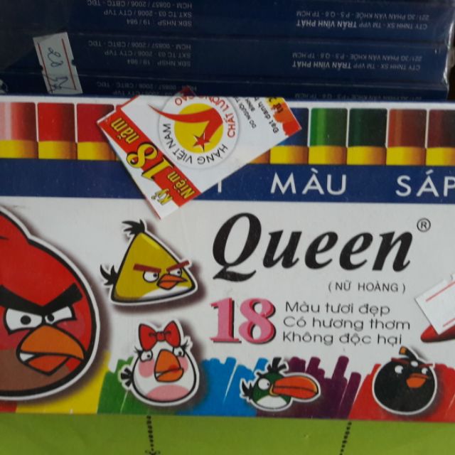 Bút màu sáp Queen 18 màu