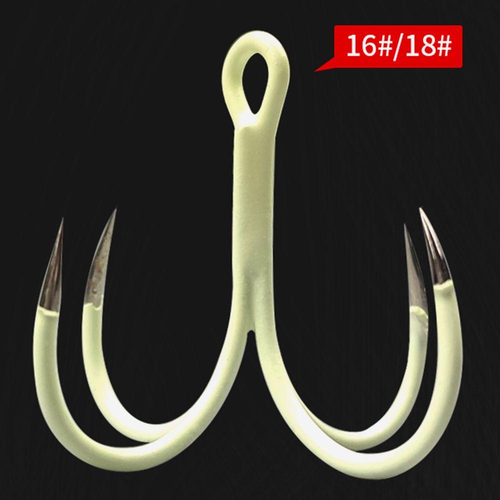 Wttle 6 / 10 Cái Móc Neo 16# 18# Mồi Giả Nhử Cá Bốn Móc Câu