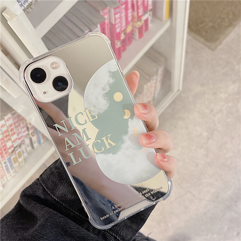 Ốp lưng iphone Ốp Điện Thoại Tráng Gương Họa Tiết Hoa Cho Iphone 11Promax 6/7/8/Plus11/xsmax/Pro Max/Mini 14pro Dinuo case