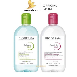 Tẩy trang Bioderma Pháp chai 500ml