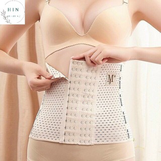 Đai nịt bụng hỗ trợ giảm eo thông hơi M+ Gen nịt bụng sau sinh eo thon dáng xinh GEN01