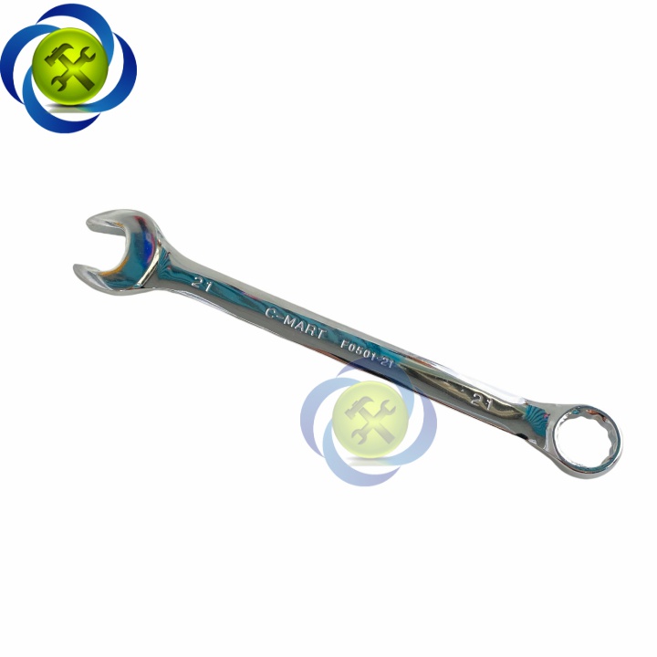 Cờ lê vòng miệng 21mm C-mart F0501-21 xi bóng