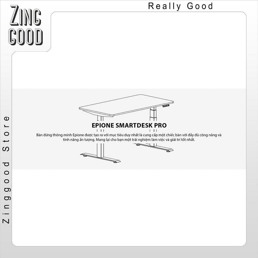 Bàn làm việc học tập thiết kế nâng hạ thông minh Epione Smart Desk Pro điều khiển qua điện thoại