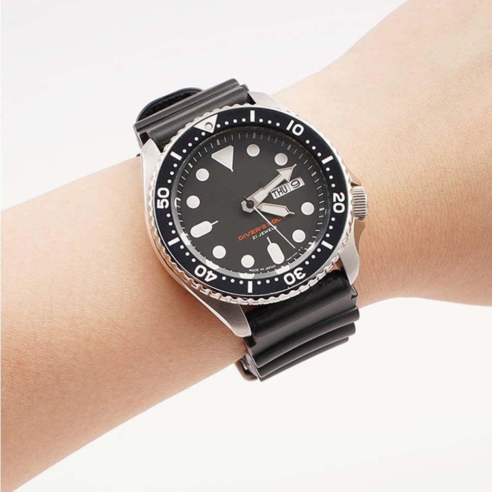 CLEOES Dây Đeo Silicon Chất Lượng Cao Cho Đồng Hồ Seiko Casio 20mm 22mm