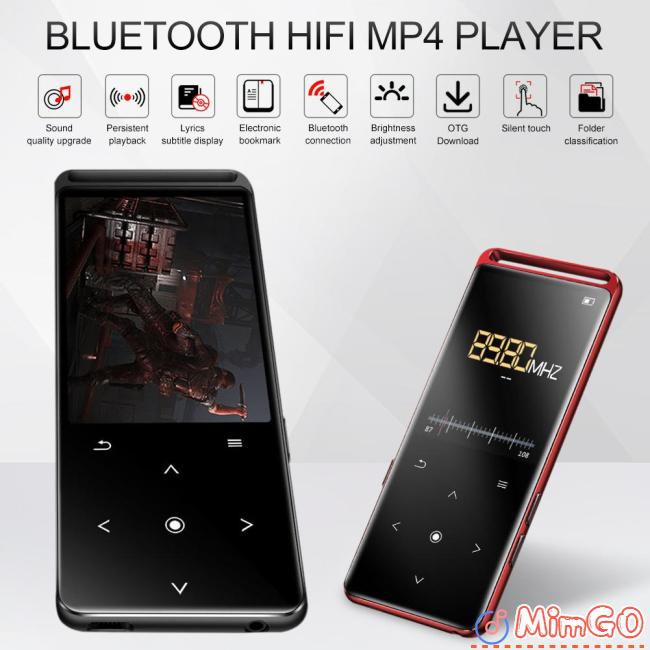 Máy Nghe Nhạc Mp3 Benjie M6 Kết Nối Bluetooth 5.0 Và Phụ Kiện