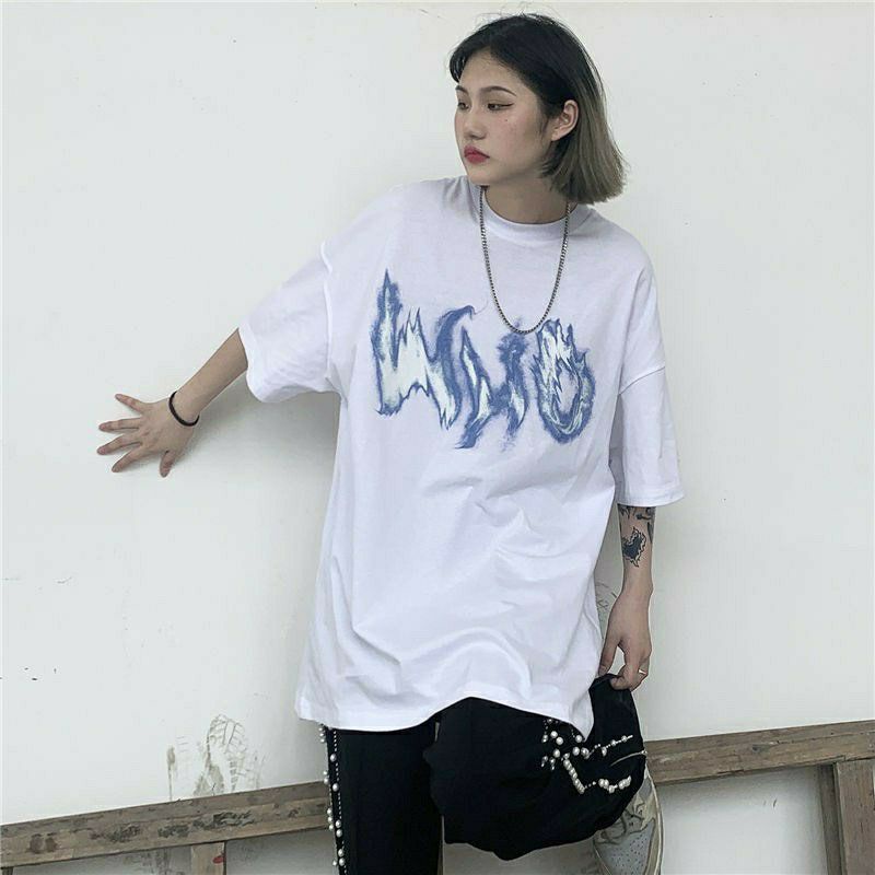 Áo thun tay lỡ nam nữ, áo phông unisex form rộng chất cotton mát mịn thấm hút mồ hôi in hình WHO | BigBuy360 - bigbuy360.vn