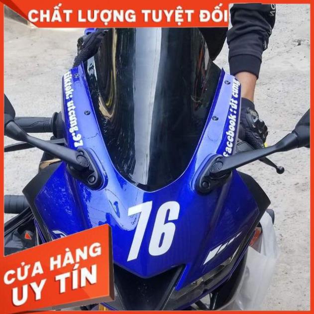 Kinh chắn gió zero gravity yamaha r15 v3 r15v3 sale