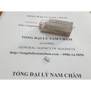 Nam châm trắng 10x5x2mm