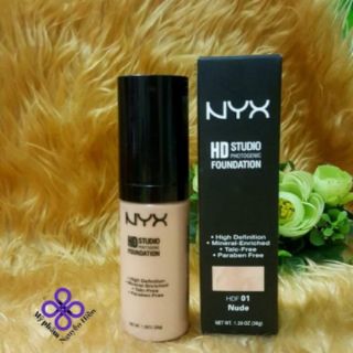 Combo kem nền và phấn phủ Nyx