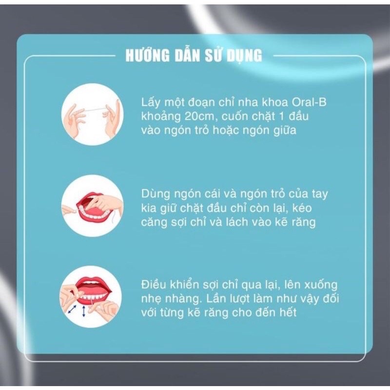 ORALB Chỉ Nha Khoa Oral-B Essential Floss 50m