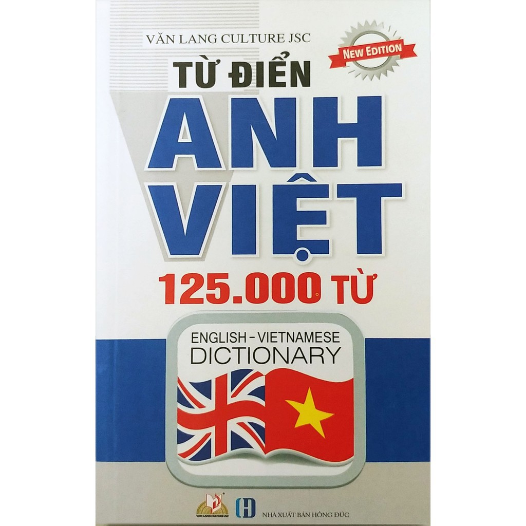 Sách Từ Điển Anh - Việt 125000 Từ Gigabook