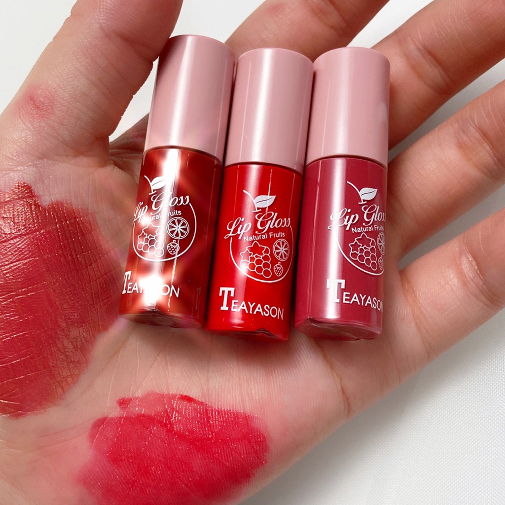 CODseller 10Pcs/Set Liquid Lipsticks Long Lasting Non-stick Safe Ingredients Unfading Nourishing Lip Gloss for Gifts