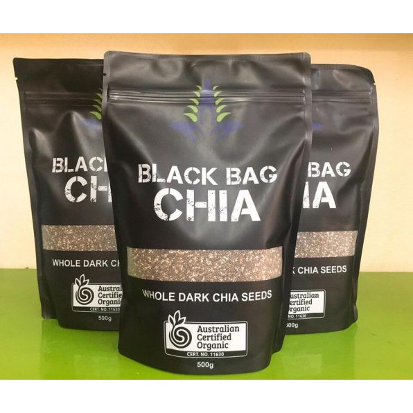 500Gr Hạt Chia Đen Nhập Khẩu Úc