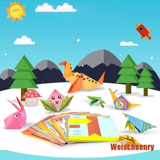 Weis Đồ Chơi Giấy Xếp Hình Origami Động Vật Hoạt Hình 3D Montessori DIY Cho Trẻ Em