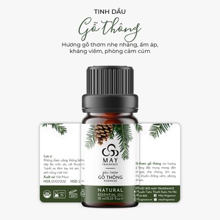 Tinh dầu gỗ thông, tinh dầu nguyên chất May Fragrance