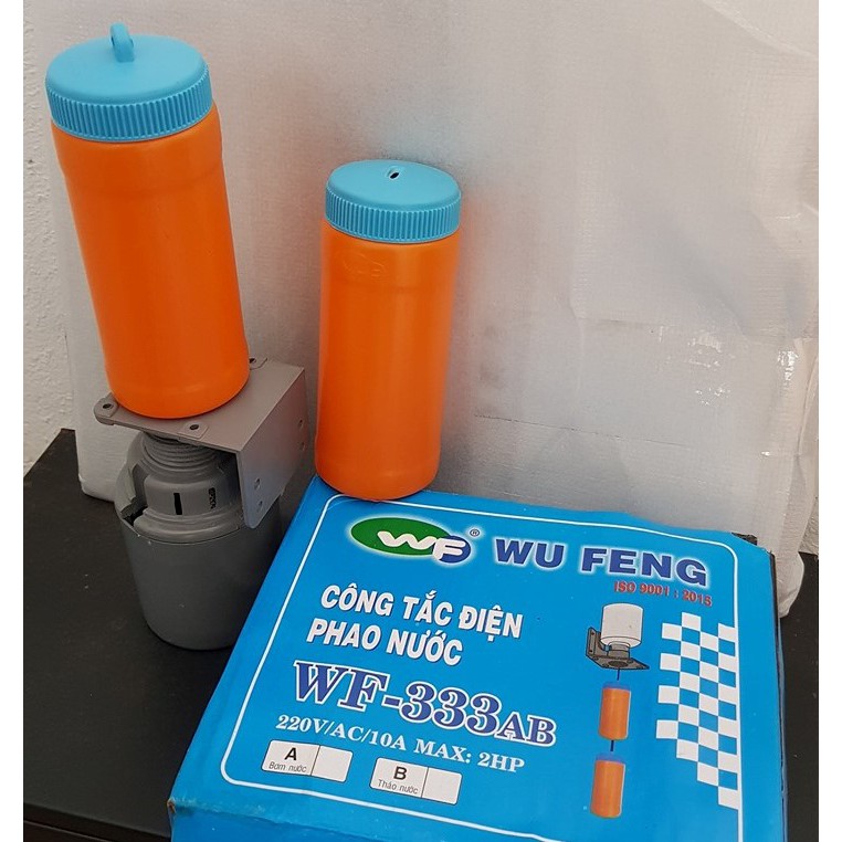 Phao điện Công tắc phao Wufeng WF333AB cấp ngắt điện đóng mở nước tự động