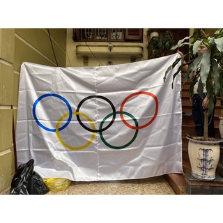 cờ olympic in 1,2x1,8m