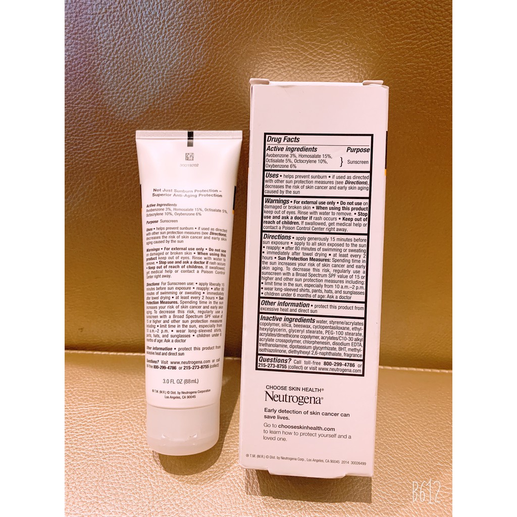 Kem chống nắng Neutrogena Age Shield SPF 110 ngăn ngừa lão hóa