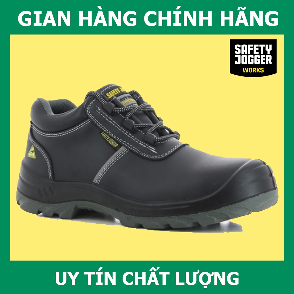 Giày Bảo Hộ Safety Jogger Aura Chống Thấm Nước, Chống Tĩnh Điện, Chống Sốc