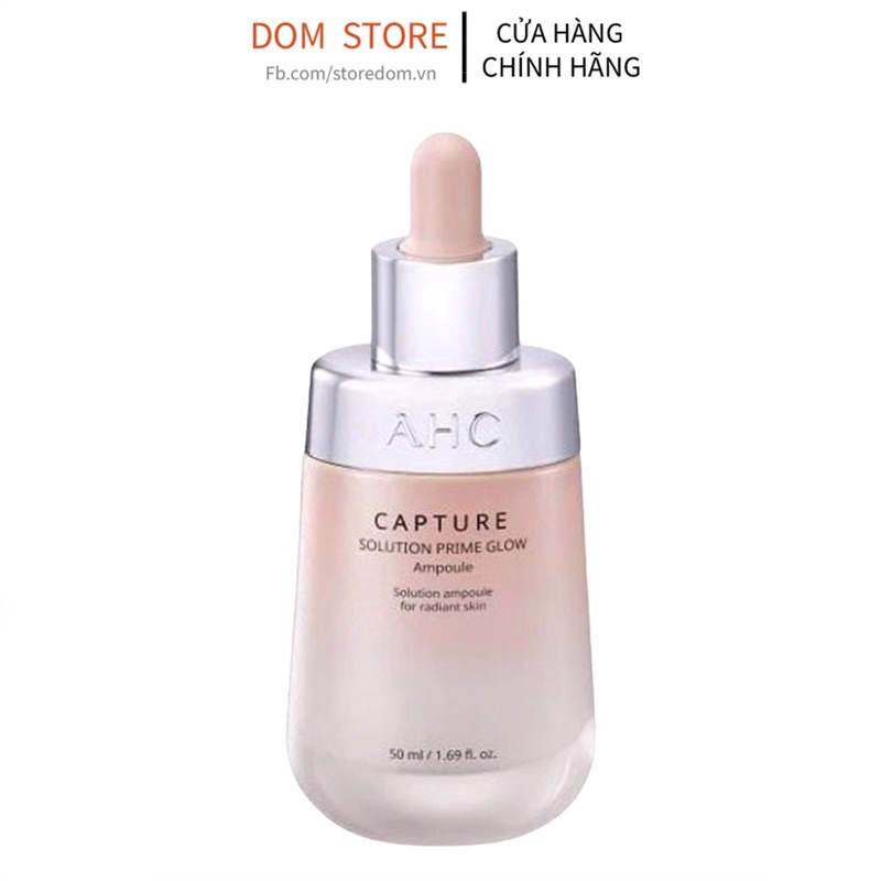 Tinh Chất Dưỡng Da Trắng Hồng AHC Capture Solution Prime Glow Ampoule 50ml