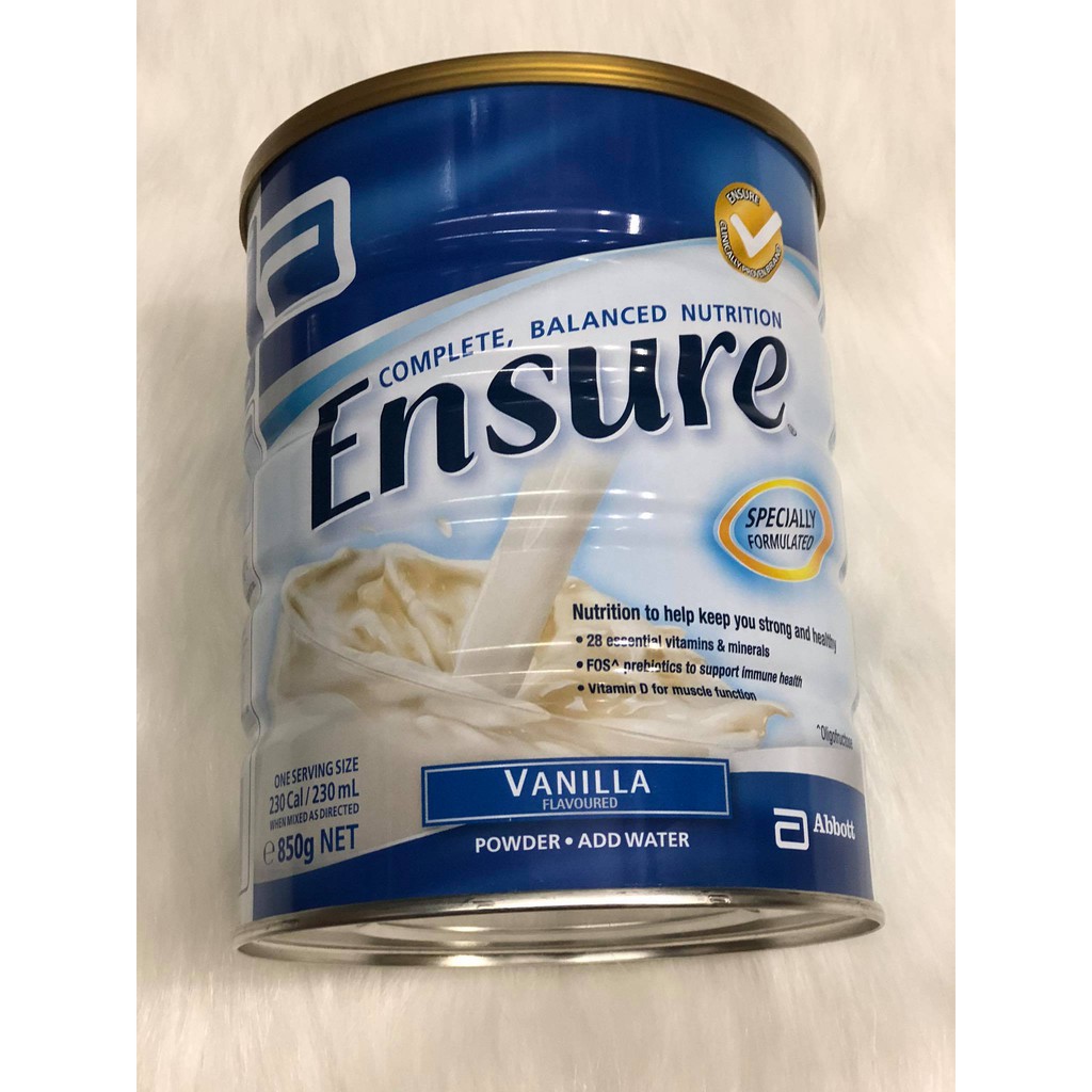 Sữa Bột Ensure Úc 850g Chất lượng đảm bảo ( Date 2023 )